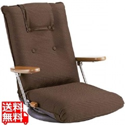 宮武製作所 ミヤタケ ポンプ肘式回転座椅子 YS-1375D ブラウン 131375205 写真1