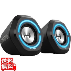 Edifierゲーミングスピーカー Hecate G1000 2.5インチフルレンジ 合計5W Bluetooth5.3 ED-G1000シリーズ ED-G1000-BK (ブラック) 写真1
