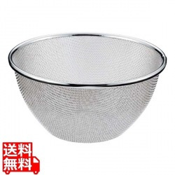 TS 18-8 深型 頑丈なザル 25cm 写真1
