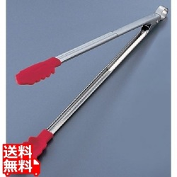 クイジプロ シリコン万能トング レッド12インチ 74-708705 写真1