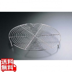マトファ 丸網 足付(クロームメッキ) 312505 直径360mm 写真1