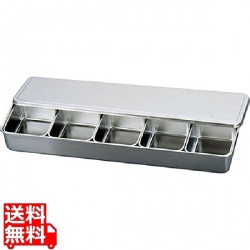 Murano ステンレス プレスヤクミ入5ヶ入長 写真1