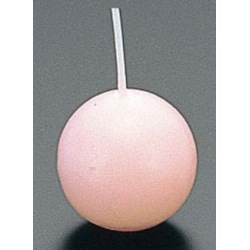 フローティングキャンドル ボール型 FL(12個入)ピンク 写真1