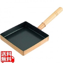 EBM 銅 玉子焼 関東型(フッ素樹脂加工)15cm 写真1