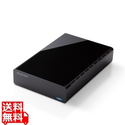 HDD 外付けハードディスク 2TB ファンレス静音設計 【 テレビ録画 4K Windows mac パソコン PS5 PS4 等対応 】 ラバーフット付 ブラック 写真1