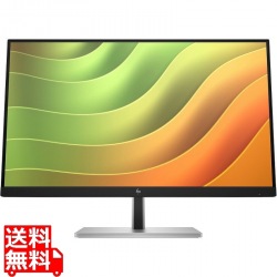 HP E24u G5 23.8インチFHD USB-Cモニター(23.8型/1920×1080/DisplayPort1.2、HDMI、USB Type-C/ブラック/スピーカー：なし) 写真1