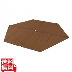 DOD ワンポールテント M用マット MA5-770-BR | テントマット インナーマット ブラウン 6mm 厚手 キャリーバッグ付き 写真1