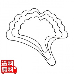 厚口野菜抜 3PC 銀杏 写真1