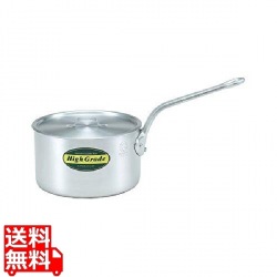 ハイグレード アルミ片手鍋 目盛付 30cm(12L) 写真1