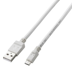 2A対応microUSBケーブル 写真1