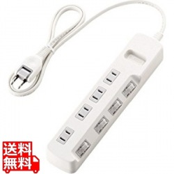 個別スイッチ付 省エネタップ 写真1