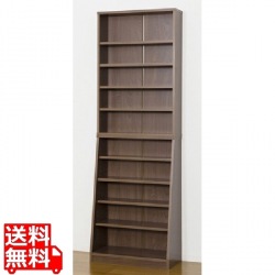 大容量ホームシェルフ W60 ウォールナット 写真1