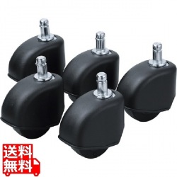 OAチェア用ゴムキャスター 写真1