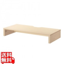 卓上モニター台(木目) 写真1