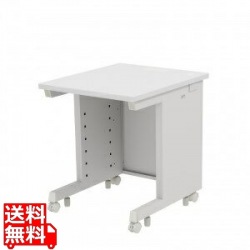 eデスク(ホワイト)W600×D700×H700 写真1