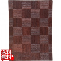 シンビ 市松柄メニューブック LS-111 茶 写真1