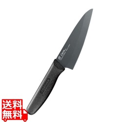 フォーエバー 櫻セラ 超滑性セラミック包丁 黒・両刃140mm RB-14B 写真1