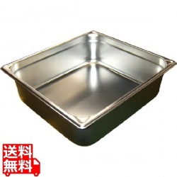 EBM ホテルパン補強重なり防止付 2/3 100mm 2234 写真1