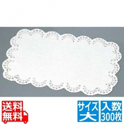 レースペーパー 角型(300枚入)大 480×330 写真1
