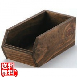 EBM 木製オーガナイザーボックス エボニー塗装 写真1