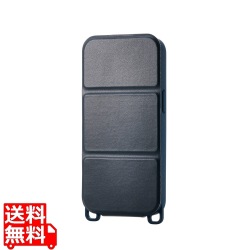 iPhone 16e ソフトレザーケース 縦型フラップ 磁石付 写真1