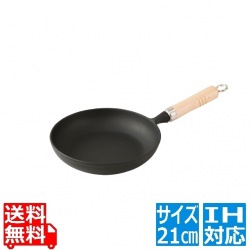 岩鋳 オムレツパン 24-005 21cm IH・ガス火 対応 南部鉄器 写真1