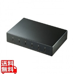 USB Type-C充電器(6ポート・合計18A・高耐久タイプ) 写真1