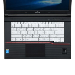 ノート用シリコンキーボードカバー(富士通LIFEBOOKAシリーズ用) 写真1