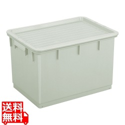 トンボ 角型つけもの容器(フタ・押蓋付) グレー 36型 写真1