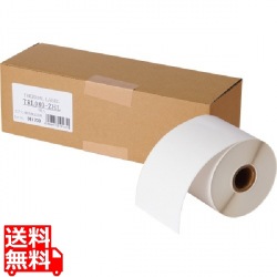 TRL080-ZHL TM-L90専用サーマルラベルロール紙 高保存全面ラベル 写真1