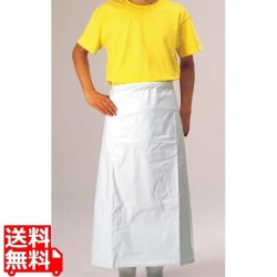 ワンタッチ 前掛 腰下 白 900×900 写真1