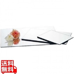 ブッフェステーション 長角ミラートレー M3225(S)320×250 写真1