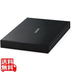 外付ケSSD/ポータブル/USB3.2(Gen1)対応/1TB/ブラック/データ復旧サービスLite付 写真1
