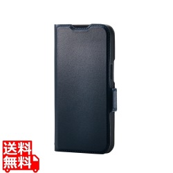 iPhone 16e ソフトレザーケース 磁石付 耐衝撃 ステッチ カード収納充実 写真1