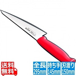TKG-NEO(ネオ)カラー 骨スキ15.0cm レッド 写真1
