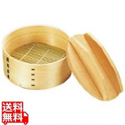 マルH 桧 丸セイロ (蓋・すだれ付) 写真1