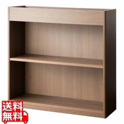 プランターラック 幅75 高さ75 PS-750 ブラウン 宮武製作所 | 可動棚付き 写真1