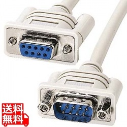 RS-232C延長ケーブル(2m) 写真1