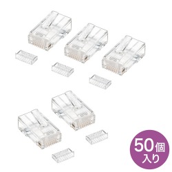 RJ-45コネクタ(単線用) 写真1