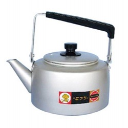 アルマイト シルバーハイケットル 1.5L 写真1