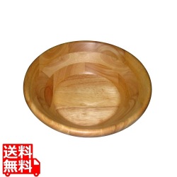 天然木サラダボウル ナチュラル 24cm 32035 写真1