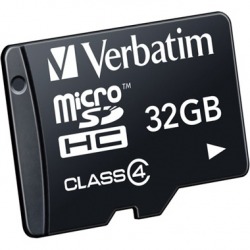Verbatim microSDHCカード 32GB Class4 (SDアダプター無し) 写真1