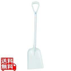 ヴァイカン PP 業務用 スコップ 56255 ホワイト 全長1110 写真1