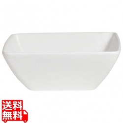 ブーガンビリア ディープスクエアボウル L ホワイト BSD24WW 写真1