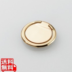 スマートフォン用ストラップ/フィンガーリング/薄型/ゴールド 写真1