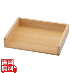 木製 チリトリ型作り板(サワラ材) 大 写真1
