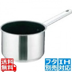 Murano(ムラノ)インダクション テフロンセレクト 片手深型鍋(蓋無) 16cm ※ IH対応 IH (100V/200V)とガス火対応 写真1