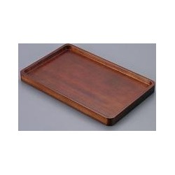 カスタートレー(ケヤキ材) NTC-14ウォールナット K 写真1