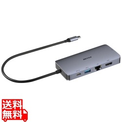 PD対応 6in1 VGA付きポートリプリケーター 写真1