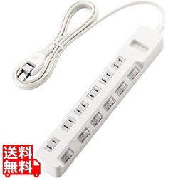 個別スイッチ付 雷ガードタップ 写真1